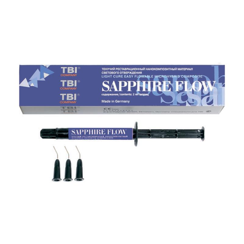 Сапфир флоу / Sapphire Flow текучий нанокомпозит с/о А3 шприц 2мл (3,5гр) TBI-104-09 (старый арт.TBI-104-06) купить