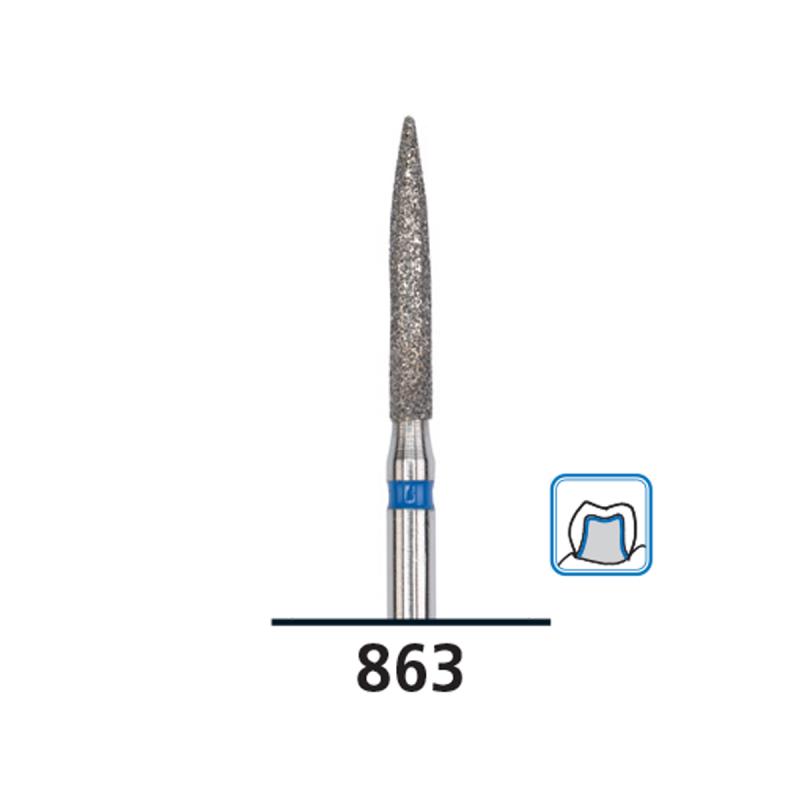 Бор (абразив) алмазный FG diamond medium 863/010M DFS 531968 купить