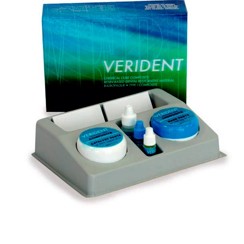 Веридент / Verident композит хим отв паста база 15гр + 15гр катализ, бонд, протравка купить