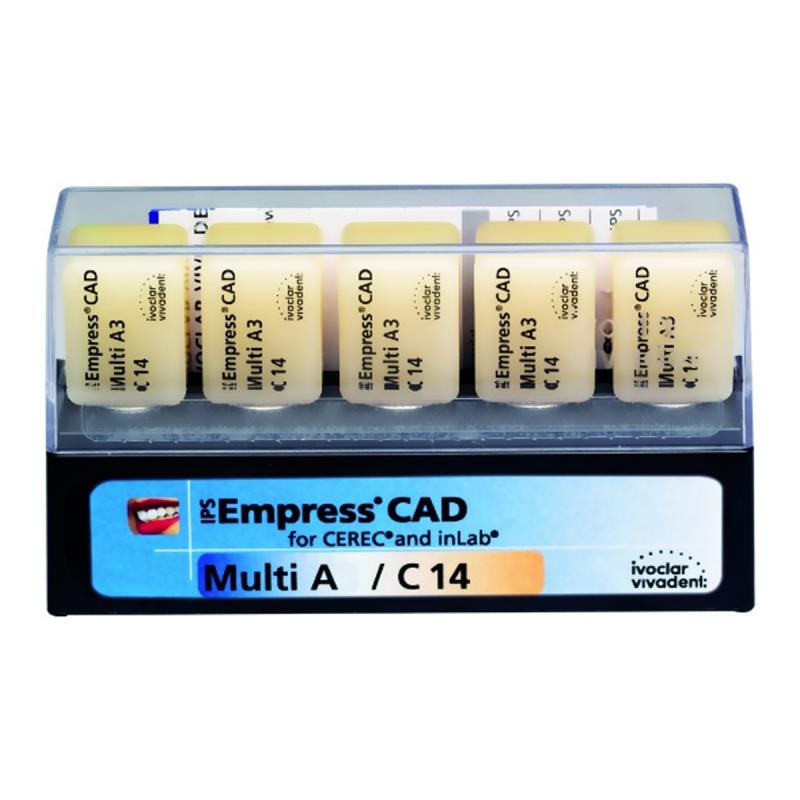 Емпресс блоки / IPS Empress CAD Cerec/in Lab Multiblocks А3 C14 5 шт купить