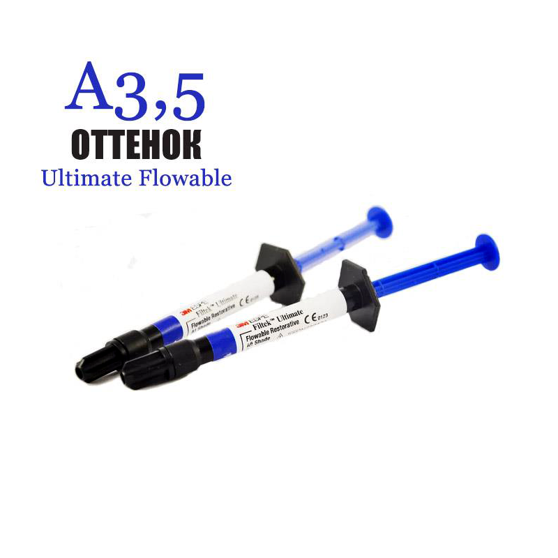 Филтек Ультимейт Флоубл / Filtek Ultimate Flowable шприц A3,5 2гр х 2шт